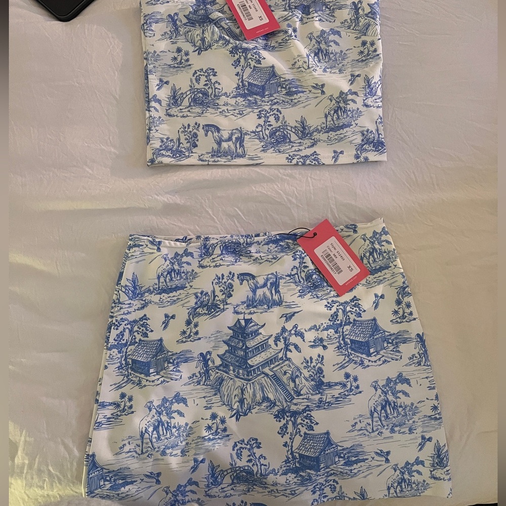 Edikted white and blue set